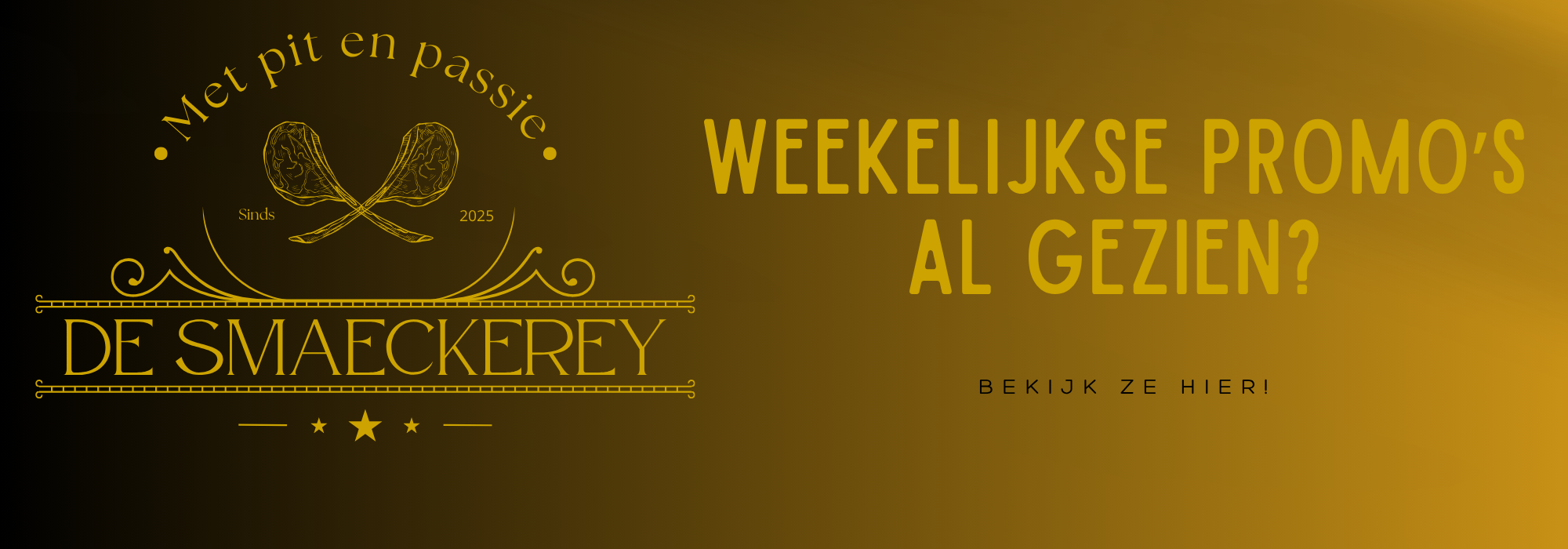 weekelijkse promo’s al gezien
